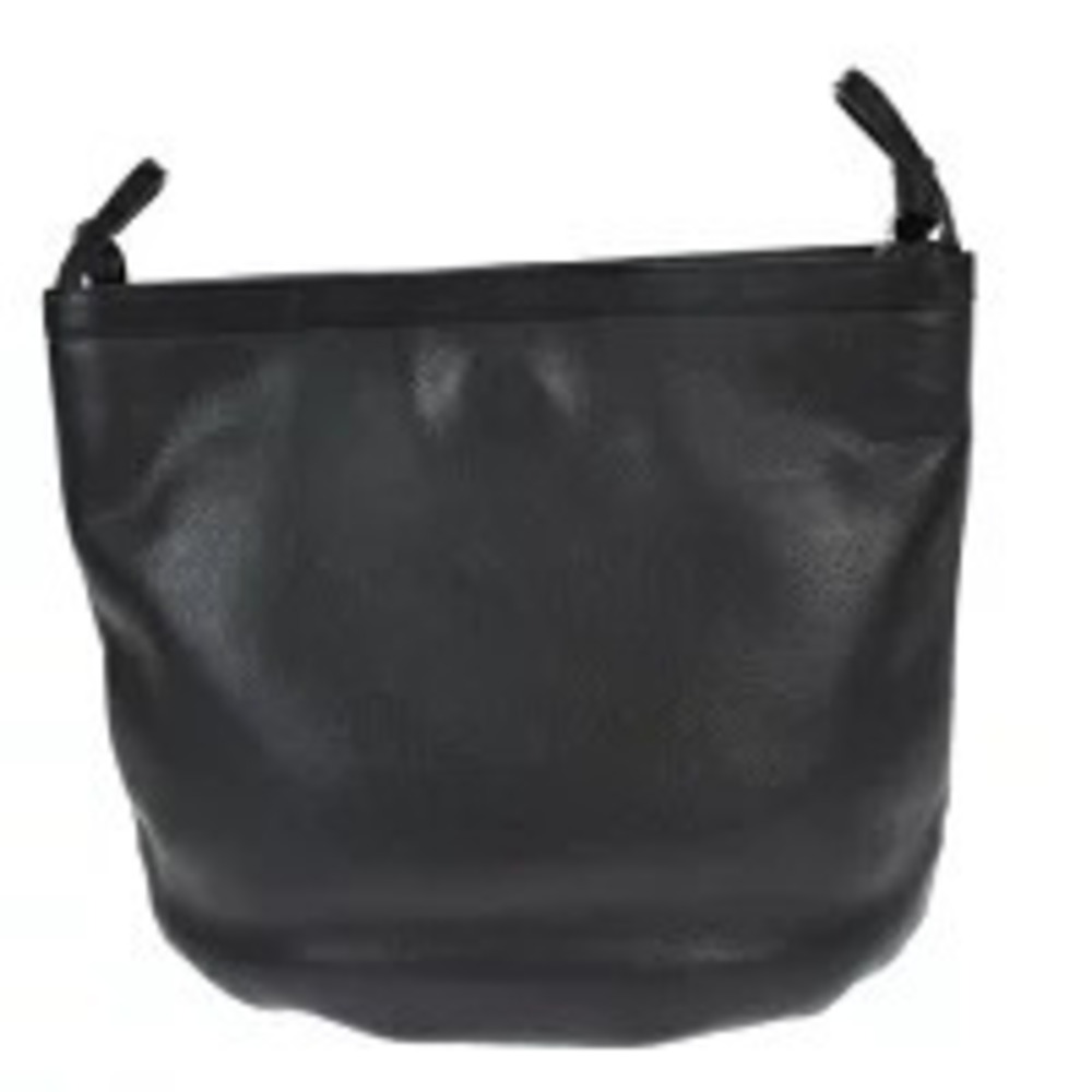 Gucci Interlocking Shoulder Bag Black Leather - Picture 3 of 7